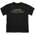 DEXTERS LABORATORY/DEXTERS LOGO - S/S YOUTH 18/1 - BLACK