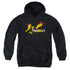 DEXTERS LABORATORY/MONKEY - YOUTH PULLOVER HOODIE - BLACK