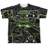 DEXTERS LABORATORY/ROBOT (FRONT/BACK PRINT) - S/S YOUTH POLY CREW - MULTI