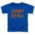 JOHNNY BRAVO/JB LOGO - S/S TODDLER TEE - ROYAL BLUE