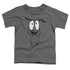 COURAGE THE COWARDLY DOG/SCARED - S/S TODDLER TEE - CHARCOAL