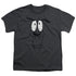 COURAGE THE COWARDLY DOG/SCARED - S/S YOUTH 18/1 - CHARCOAL