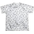 COURAGE THE COWARDLY DOG/SCREAM PATTERN (FRONT/BACK PRINT) - S/S YOUTH POLY CREW - MULTI
