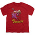 COW AND CHICKEN/AL RESCATE - S/S YOUTH 18/1 - RED