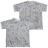 COW AND CHICKEN/COW CHICKEN PATTERN (FRONT/BACK PRINT) - S/S YOUTH POLY CREW - MULTI