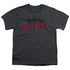 GRIM ADVENTURES OF BILLY AND MANDY/GRIM  LOGO - S/S YOUTH 18/1 - CHARCOAL