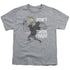 JOHNNY BRAVO/HAIR - S/S YOUTH 18/1 - ATHLETIC HEATHER