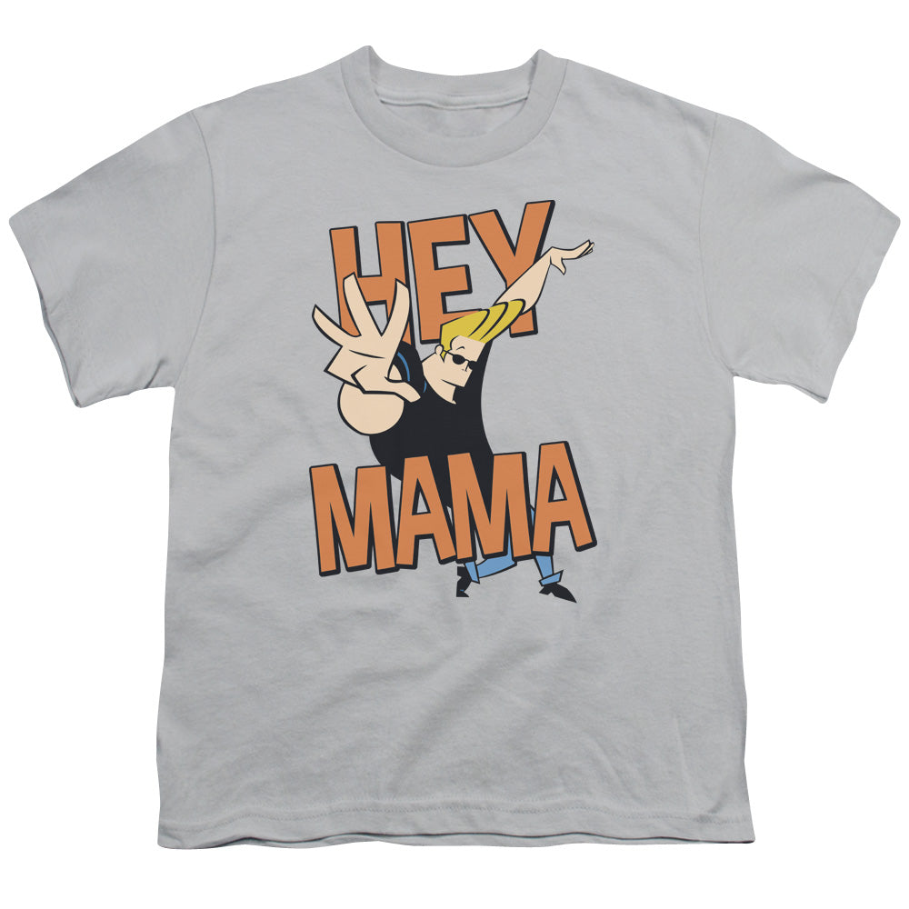 JOHNNY BRAVO/HEY MAMA - S/S YOUTH 18/1 - SILVER