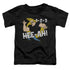 JOHNNY BRAVO/123 - S/S TODDLER TEE - BLACK