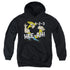 JOHNNY BRAVO/123 - YOUTH PULLOVER HOODIE - BLACK