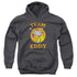 ED EDD N EDDY/TEAM EDDY - YOUTH PULLOVER HOODIE - CHARCOAL