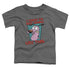 COURAGE THE COWARDLY DOG/NOT GONNA LIKE - S/S TODDLER TEE - CHARCOAL