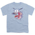 COURAGE THE COWARDLY DOG/EVIL INSIDE - S/S YOUTH 18/1 - LIGHT BLUE