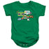AMAZING WORLD OF GUMBALL/COOL OH YEAH - INFANT SNAPSUIT - KELLY GREEN