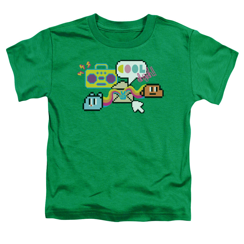 AMAZING WORLD OF GUMBALL/COOL OH YEAH - S/S TODDLER TEE - KELLY GREEN