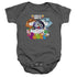 AMAZING WORLD OF GUMBALL/HAPPY PLACE - INFANT SNAPSUIT - CHARCOAL