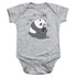 WE BARE BEARS/LIKE LIKE LIKE - INFANT SNAPSUIT - ATHLETIC HEATHER