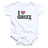 WE BARE BEARS/HEART GRIZZ - INFANT SNAPSUIT - WHITE