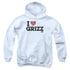 WE BARE BEARS/HEART GRIZZ - YOUTH PULLOVER HOODIE - WHITE