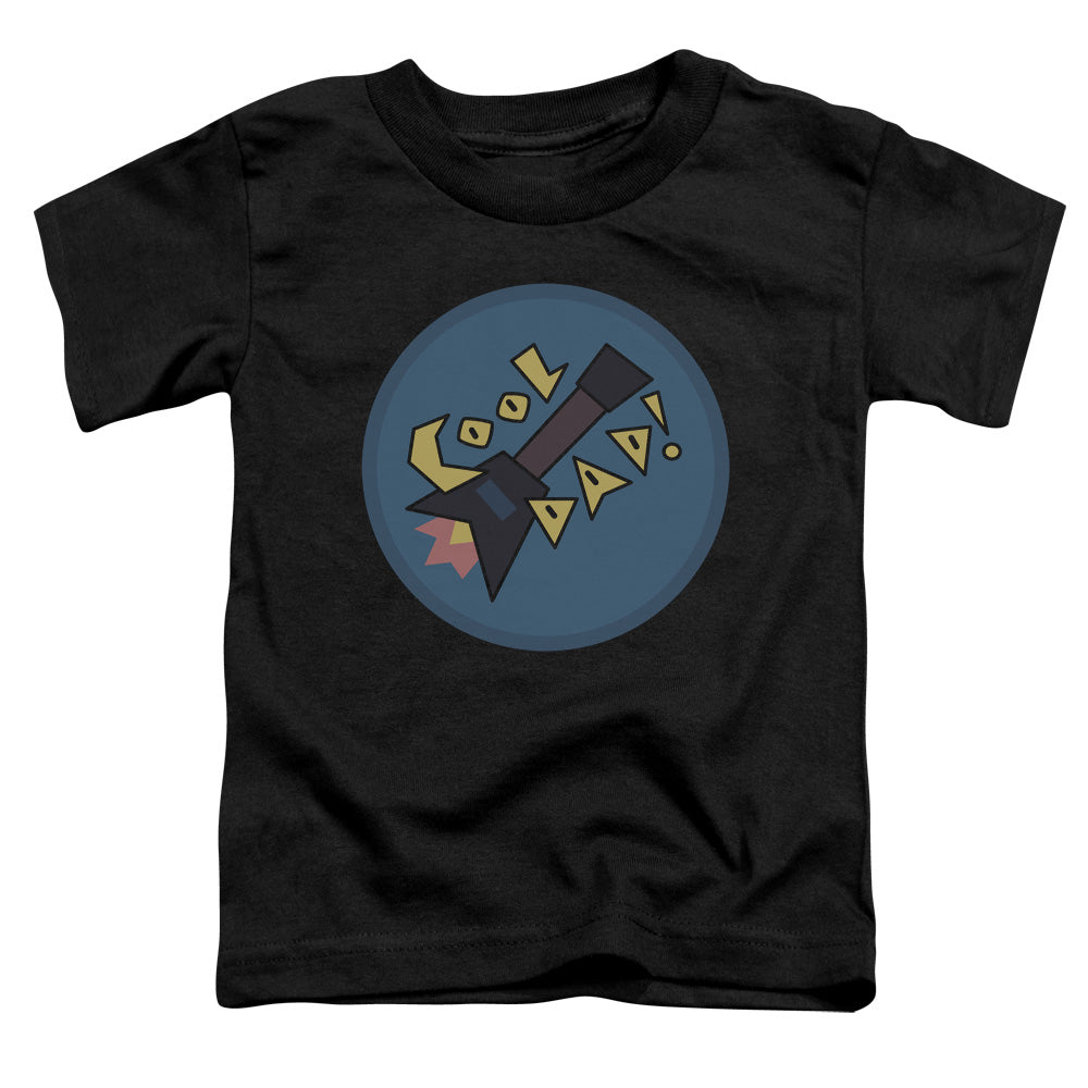 STEVEN UNIVERSE/COOL DAD - S/S TODDLER TEE - BLACK