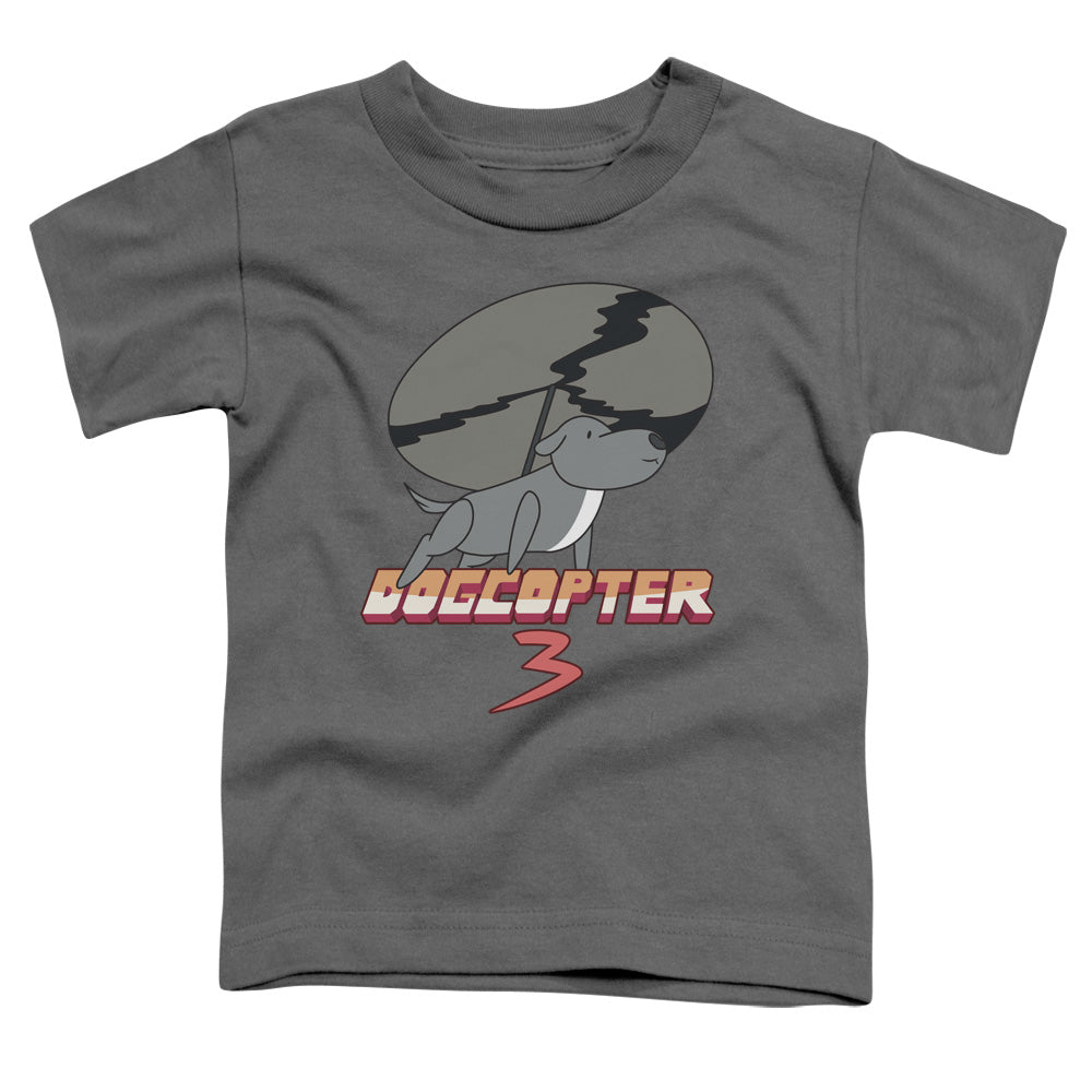 STEVEN UNIVERSE/DOGCOPTER 3 - S/S TODDLER TEE - CHARCOAL