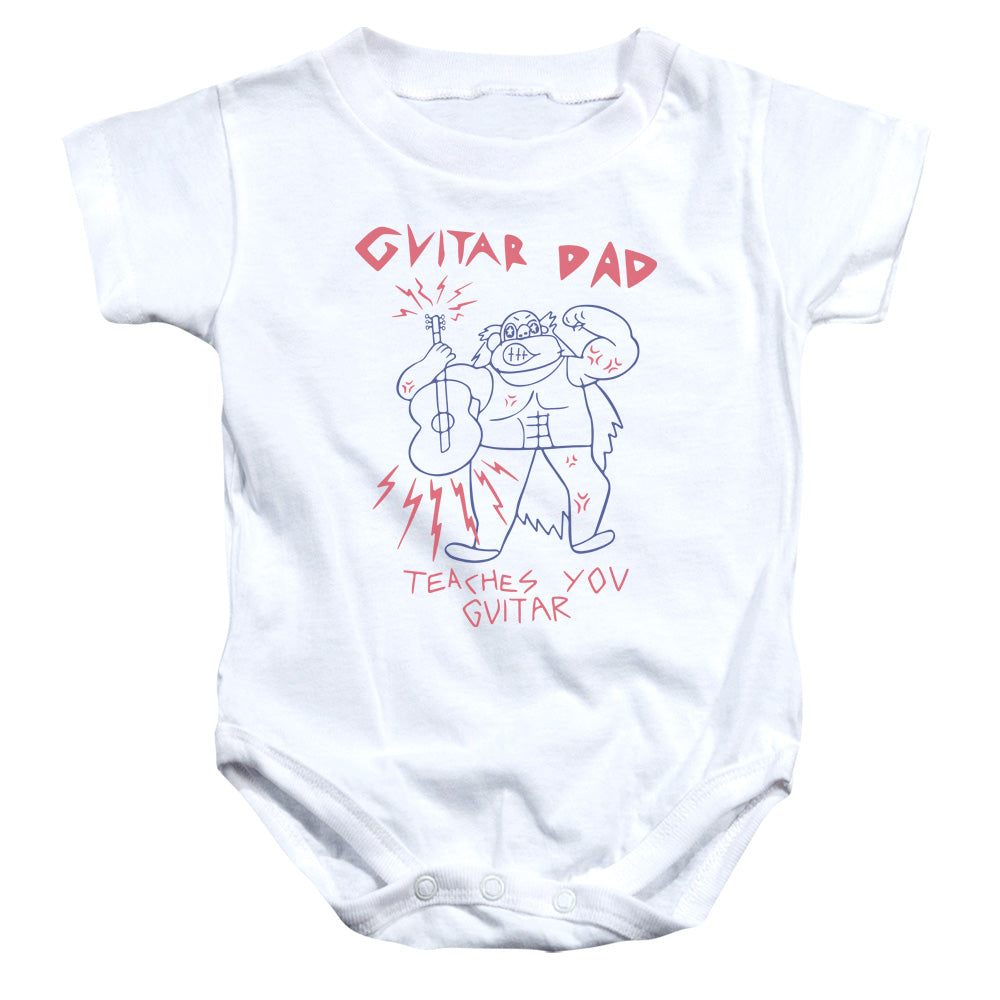 STEVEN UNIVERSE/GUITAR DAD - INFANT SNAPSUIT - WHITE