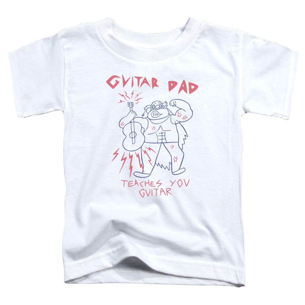 STEVEN UNIVERSE/GUITAR DAD - S/S TODDLER TEE - WHITE