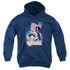STEVEN UNIVERSE/CRYSTAL GEM FLAG - YOUTH PULLOVER HOODIE - NAVY
