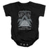 ADVENTURE TIME/MARCELINE CONCERT - INFANT SNAPSUIT - BLACK