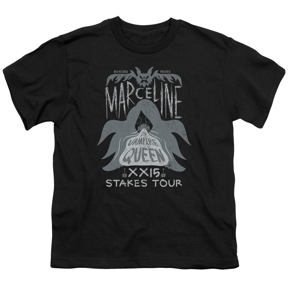 ADVENTURE TIME/MARCELINE CONCERT - S/S YOUTH 18/1 - BLACK