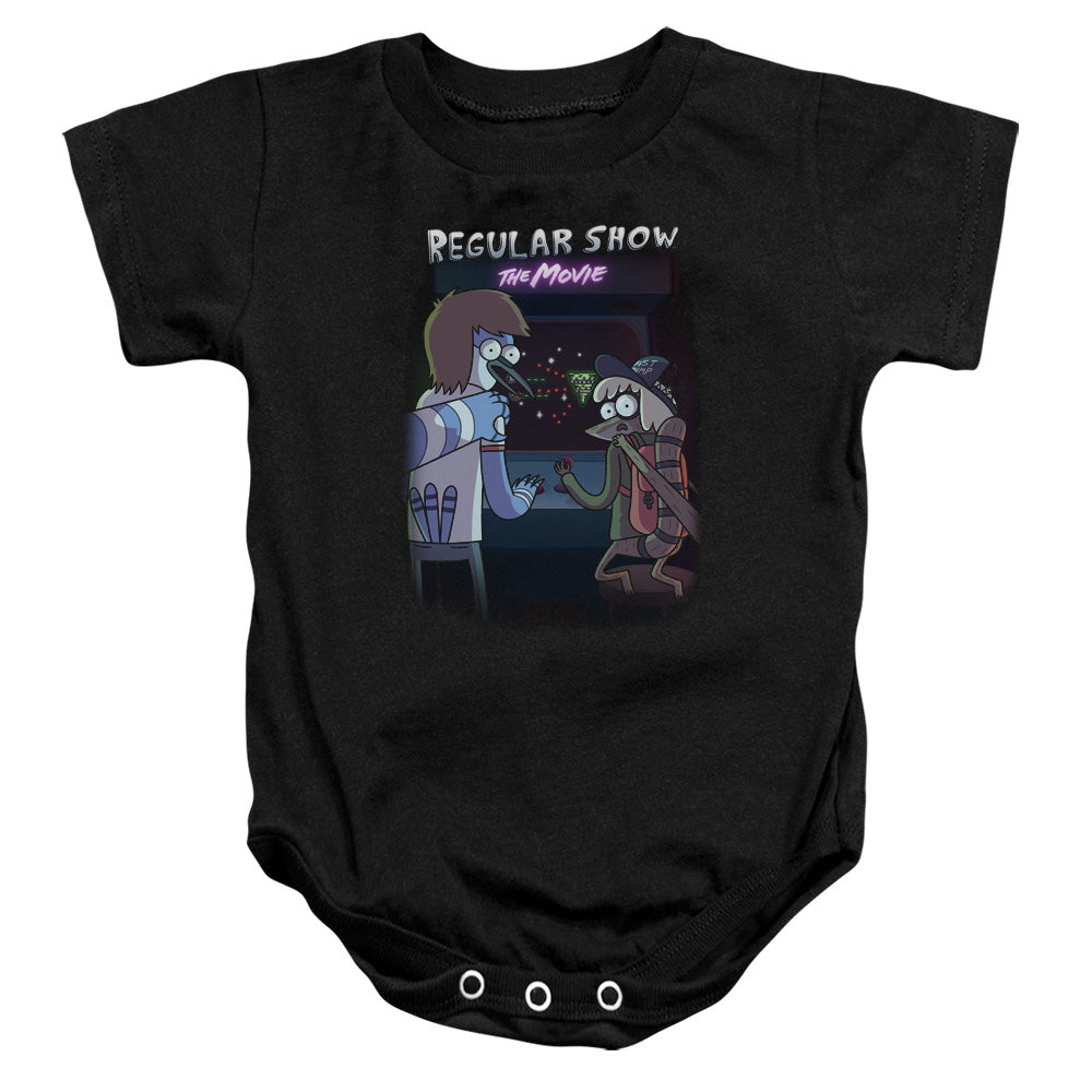 REGULAR SHOW/RS THE MOVIE - INFANT SNAPSUIT - BLACK