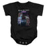 REGULAR SHOW/RS THE MOVIE - INFANT SNAPSUIT - BLACK