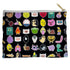ADVENTURE TIME/STICKERS - STRAIGHT BOTTOM ACCESSORY POUCH