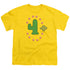 CLARENCE/FREEDOM CACTUS - S/S YOUTH 18/1 - YELLOW