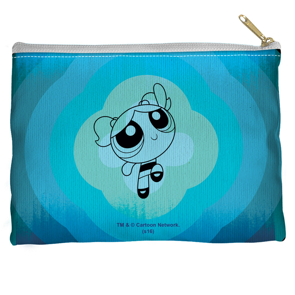 POWERPUFF GIRLS/BUBBLES FLOWER - STRAIGHT BOTTOM ACCESSORY POUCH