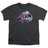 POWERPUFF GIRLS/I AM BAD I AM EVIL - S/S YOUTH 18/1 - CHARCOAL