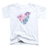 POWERPUFF GIRLS/POWERPUFF HEART - S/S TODDLER TEE - WHITE