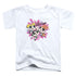 POWERPUFF GIRLS/TEAM AWESOME - S/S TODDLER TEE - WHITE
