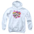 POWERPUFF GIRLS/TEAM AWESOME - YOUTH PULLOVER HOODIE - WHITE