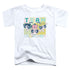 POWERPUFF GIRLS/AWESOME BLOCK - S/S TODDLER TEE - WHITE