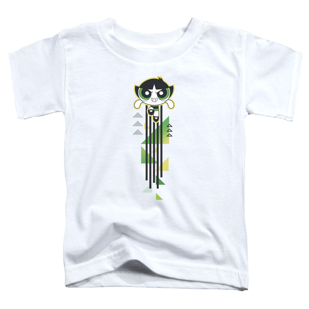 POWERPUFF GIRLS/BUTTERCUP STREAK - S/S TODDLER TEE - WHITE