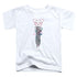 POWERPUFF GIRLS/BUBBLES STREAK - S/S TODDLER TEE - WHITE