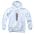 POWERPUFF GIRLS/BUBBLES STREAK - YOUTH PULLOVER HOODIE - WHITE