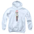 POWERPUFF GIRLS/BLOSSOM STREAK - YOUTH PULLOVER HOODIE - WHITE