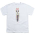 POWERPUFF GIRLS/BLOSSOM STREAK - S/S YOUTH 18/1 - WHITE
