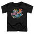 POWERPUFF GIRLS/GIRLS ROCK - S/S TODDLER TEE - BLACK