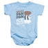 WE BARE BEARS/GRIZZ PAN PAN ICE BEAR - INFANT SNAPSUIT - LIGHT BLUE