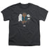 WE BARE BEARS/JACKET - S/S YOUTH 18/1 - CHARCOAL