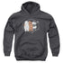 WE BARE BEARS/SELFIE - YOUTH PULLOVER HOODIE - CHARCOAL