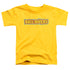 DUBBLE BUBBLE/BALLDOZERS - S/S TODDLER TEE - YELLOW